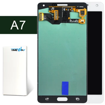 1PC Free DHL alibaba china highscreen Original For Samsung A7 lcd display touch screen digitizer A7000 display white black color