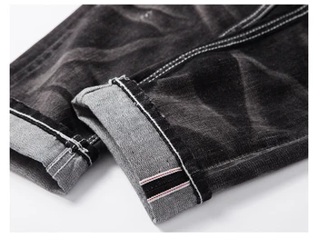 Aolamegs Jeans Men Fashion Design Destroyed Hole Jeans Straight Wash Denim Trousers 2016 Top Quality Slim Fit Denim Streetwear
