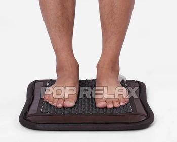 POP RELAX new flatfoot relax acupressure far infrared tourmaline heating massage mat PR-F01C