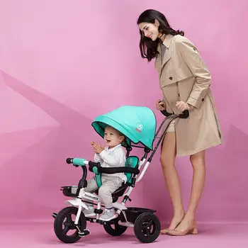 Child tricycle baby car infant stroller adjust seat can lie sleep 2017 child bike for 3 month-5 years pram Stroller