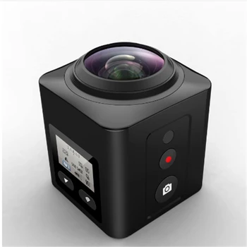 IDV 360 Degree 4K Wifi Mini Panoramic Camera Ultra HD Waterproof Sport Driving VR Camera Wireless Remotely Control Monitoring
