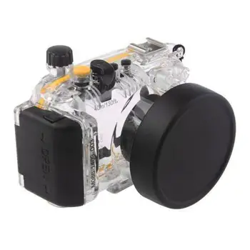 Meikon 40M Waterproof Underwater Camera Housing Case Bag for Canon S110 WP-DC47