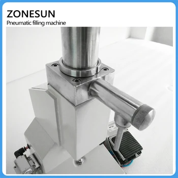 ZONESUN Pneumatic A02 NEW Manual Filling Machine (5~50ml) for cream shampoo cosmetic,Liquid filler
