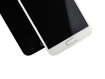 DHL 1pcs For Samsung s5 i9600 G900 lcd display screen with home button Guarantee Black white