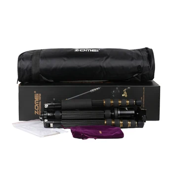 ZOMEI Z699C Carbon Fiber Portable Tripod with Ball Head Compact Travel for Canon Sony Nikon Samsung Panasonic Olympus Kodak