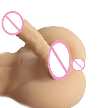 New Solid Full Silicone Ladyboy Sex Doll with Big Breast and Penis, Love Doll for Women, Lesbian Gay Male Adult Dolls, Sex Toys