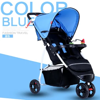 New Folding Baby Stroller Light Carriage Travel Stroller Fashion Baby Buggy