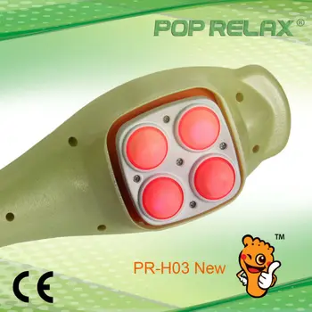 Natural jade stone heating projector vibrating massager medical device PR-H03 POP RELAX