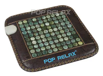 POP RELAX Korea quality infrared jade seat mat with heat PR-C06B 45x45cm