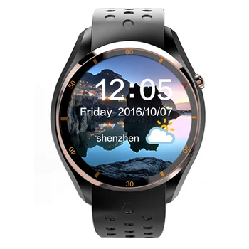 Newest IQI I3 Smart Watch MTK6580 Android 5.1 OS Silicone Sport Wristband SIM Card 3G WIFI GPS Google Play Heart Rate Smartwatch
