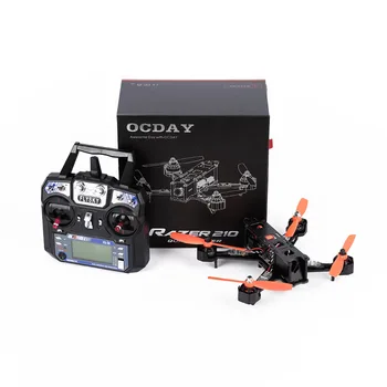 1 Set OCDAY RAZER 210 Size Full Carbon Fiber FPV Racing Drone Quadcopter With Flysky Fs-I6 RTF Wholesale