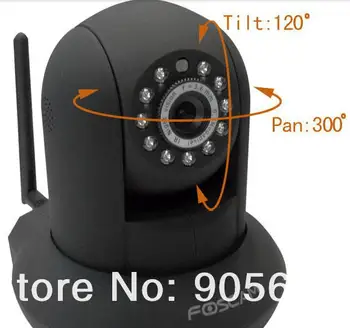 Wireless ip camera Pan and Tilt Two Way Intercom IR Night Vision Wireless Monitor