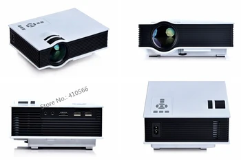 Wholesale Price LED Projector Native 800x480 High Lumens HDMI Beamer Support 1080P Work With Office Cinema Game Display