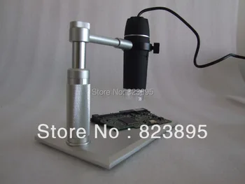 New design aluminium alloy bracket USB 800X 5mega-pixels microscope ,USB handheld endoscope camera