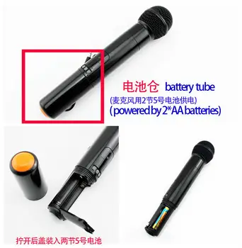 OXLasers 2.4G USB Wireless Dynamic Microphone for conference, teacher and speech MIC