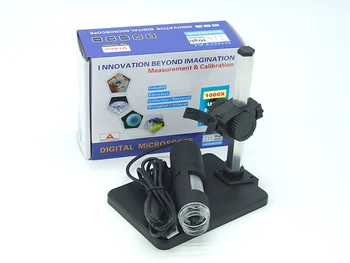 Super HD 5Mega-Pixels 1000X USB Microscope CMOS Borescope Support 8 Language