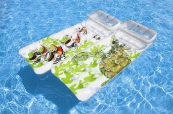 71 x 188CM Summer Inflatable Floating Air Mattresses Sun Floating Row Swimming Water Bed Beach Mat