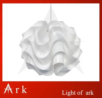 Ark light copy design New Modern 32cm White ACRYLIC WAVE BALL Pendant Lamp Lighting Fixture