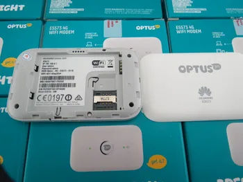 Original Unlock Huawei E5573s-606 Portable LTE FDD Mobile Wifi 150Mbps 4G LTE Wireless Router With Sim Card Slot (White)