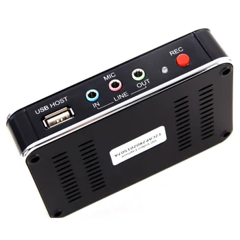 Genuine Ezcap 280 HD Game Video Capture Box HDMI YPbPr Recorder For Xbox PS3 PS4 TV STB Video Camera Medical Video Recording