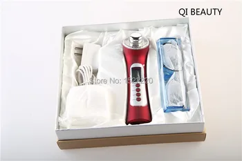 Home Use 1 Mhz Ultrasound Photon Micro current EMS Infrared Heat Therapy Ultrasounic Slimming Face Care Beauty Device