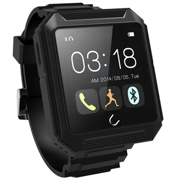 Waterproof Bluetooth Smart Watch Wristwatch U Watch Uterra For Iphone 5 5s 6 6s for Samsung Android Smartphones Sport Fitness