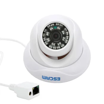 QD500 ESCAM 720P HD CCTV Camera P2P WDR Water-Proof Dome Camera