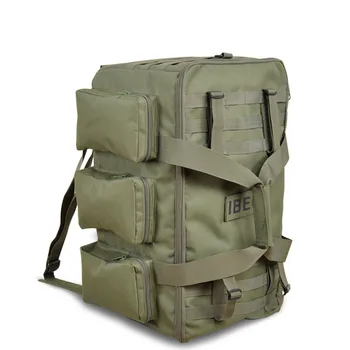 Free Shpping Camouflage Multifunctional Luggage Bag Large Capacity Bag Men's Military Backpack 55L Travel Rucksacks