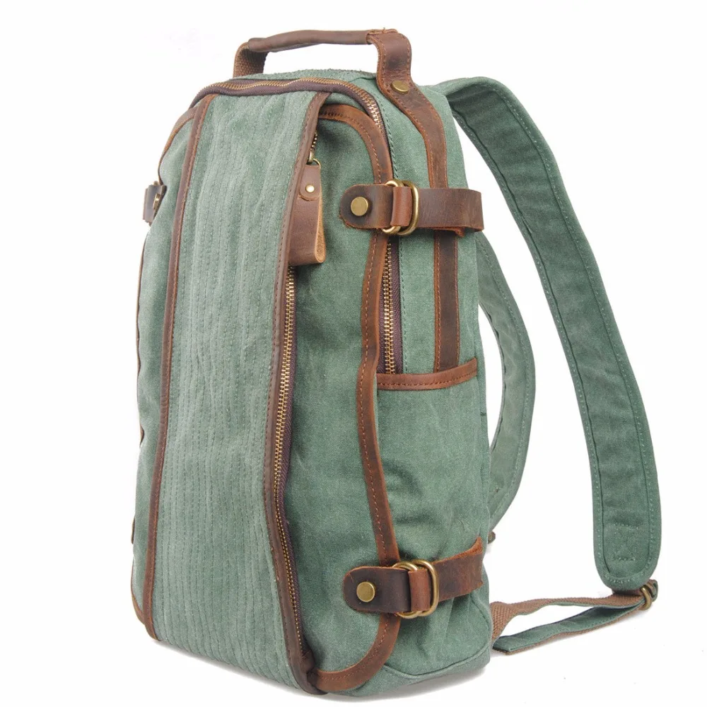 2017 Preppy Style Rucksacks Women Men Canvas Thread Rucksack Backpacks Travel Shoulder Bags Student Schoolbag