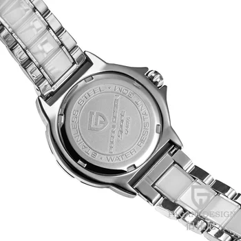 Relogio Feminine Women Luxury Brand Ceramic Quartz Watches Pagani Design 2555 Fashion Dress Wristwatch Dive 30m Military Watch