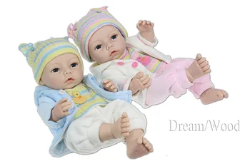 40cm Full Silicone reborn baby Dolls The New Sentiment Toy Doll Babies Gift