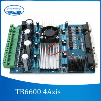 TB6600 4 axis cnc controller 4 axis stepper motor driver DSP controlled Replaced by TB6560 for MACH3 I005B