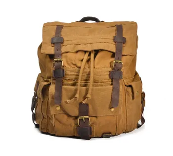 2016 Women Men Canvas Vintage Rucksack Backpacks Travel Package Shoulder Bags Tourism Large capacity Backpack
