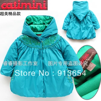 New 2013 autumn winter jacket baby outerwear kids clothing baby girl's fashion cardigan coat embroidery children hoodies jackets