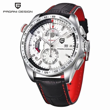 Pagani Design Outdoor Sports Watches Men Luxury Brand Japan Movement Quartz Watch Dive Stainless Steel Clock relogio masculino