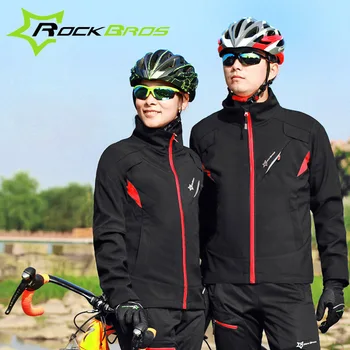 Rockbros Cycling Sets Winter Thermal Bike Suits Sets Outdoor Warm Sport Bicycle Clothes Ropa Ciclismo Conjunto Ciclismo ZHSK1001