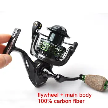 TOMA 2016 Brand ultra-light Sea Spinning Reels series 2000 Carbon Fiber 9+1BB Spinning Fishing Reel 5.2:1 Carbon Wheel tackle