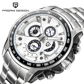2016 Men's Watches Top Brand Luxury PAGANI DESIGN Quartz Watch Dive 30m Sport Wristwatch Military Clock Hours Relogio Masculino