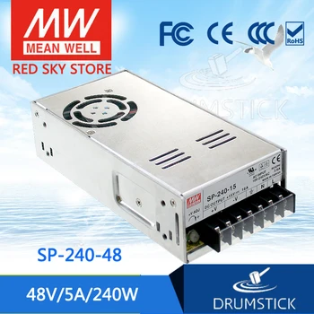 Original MEAN WELL SP-240-48 48V 5A meanwell SP-240 48V 240W Single Output with PFC Function Power Supply