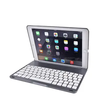 7 Colors Backlit Bluetooth Keyboard For iPad Pro 9.7inch With Smart Folio Case Ultra-thin Gaming Keyboard For ipad Pro Gift #201