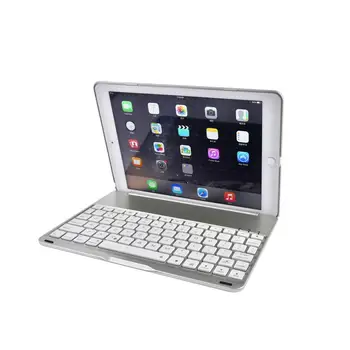 7 Colors Backlit Bluetooth Keyboard For iPad Pro 9.7inch With Smart Folio Case Ultra-thin Gaming Keyboard For ipad Pro Gift #201