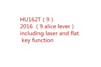 Car accessories of car styling lishi HU162T(v9) 2 in 1 tool 9 alice lever for 2016