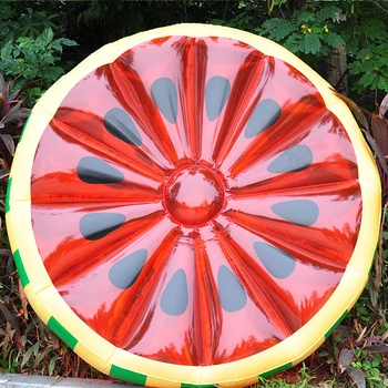 160CM Red Inflatable Watermelon Float Pool Toy Water Sports Inflatable Floating Raft float Leisure Floating Bed PVC