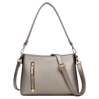 LUDESNOBLE Fashion Crossbody Bags For Women Genuine Leather Luxury Handbags Women Bags Designer Zipper Small Bag Female Bolsas