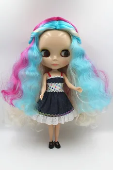 Blygirl Doll Pretty lady Blyth body Doll Fashion can change makeup Fashion doll