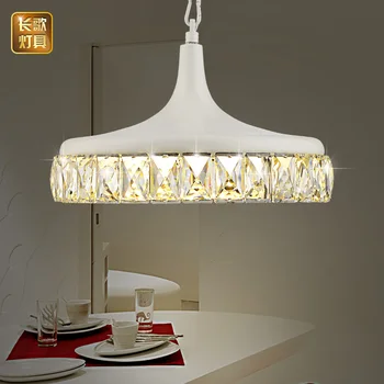 LED dining room lamp crystal restaurant pendant lamp single head modern minimalist dining room dining table dining table