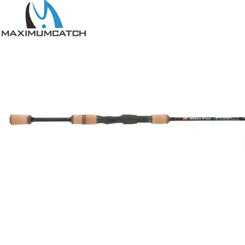 Maximumcatch 6'8'' 1/16-3/16oz Spinning Fishing Rod 8-14lb Portable Graphite Spinning Fishing Rod 2pcs Light Power