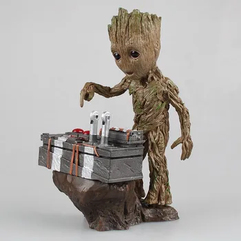 18 cm Anime Figure Groot Guardians of the Galaxy 2 PVC Action Figure With Box Collectible Model Toys