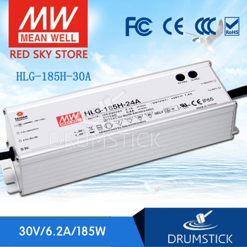 Original MEAN WELL HLG-185H-30A 30V 6.2A meanwell HLG-185H 30V 186W Single Output LED Driver Power Supply A type