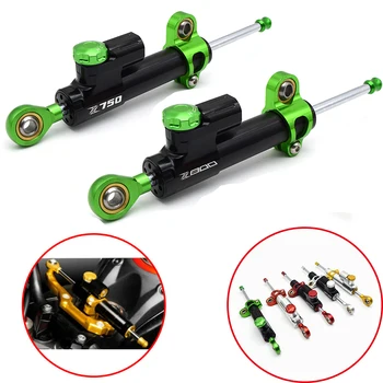 2017 Hot Motorcycle Damper Steering Stabilizer Moto Linear Safety Control For KAWASAKI Z 750 800 With Z750 OR Z800 LOGO R ABS S